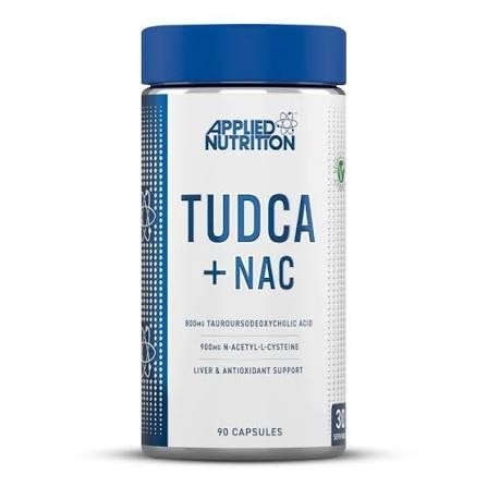 Applied Nutrition TUDCA + NAC – Liver Support & Detox Formula, 30 Servings