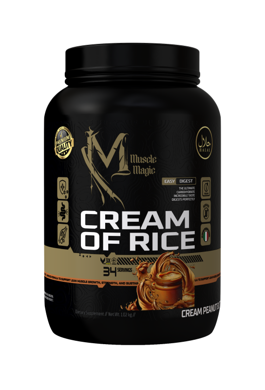 Muscle Magic Nutrition Cream of Rice cream Peanut Butter | 34 Servings